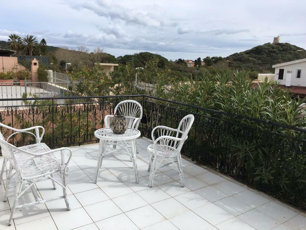 Villa Sul Mare A Chia Домус-де-Мария Экстерьер фото